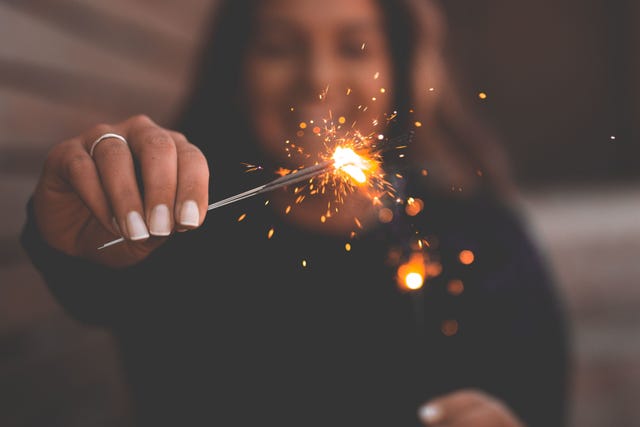 Sparkler, Hand, Diwali, Finger, Party supply, 