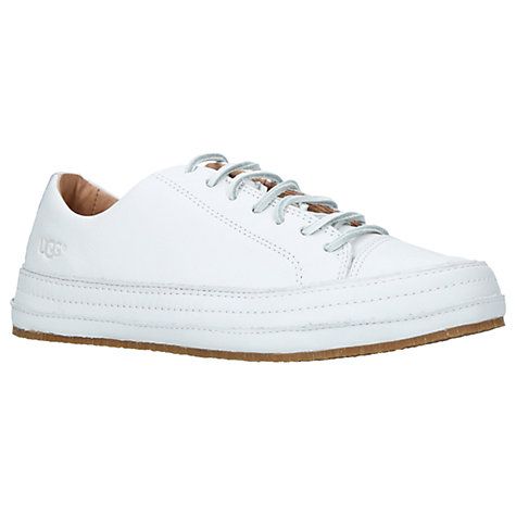 ugg neri leather sneakers