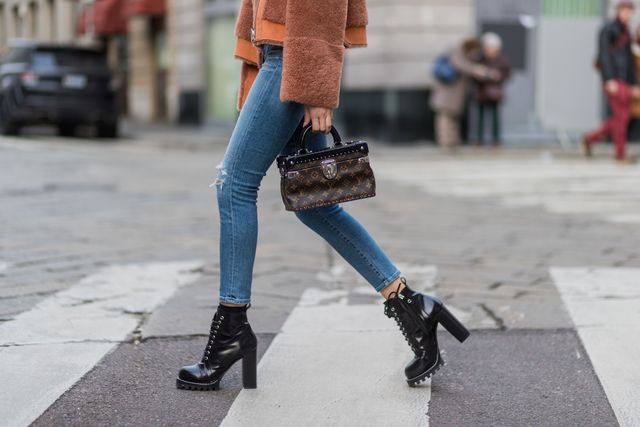 scarpe stringate col tacco francesine moda 2018