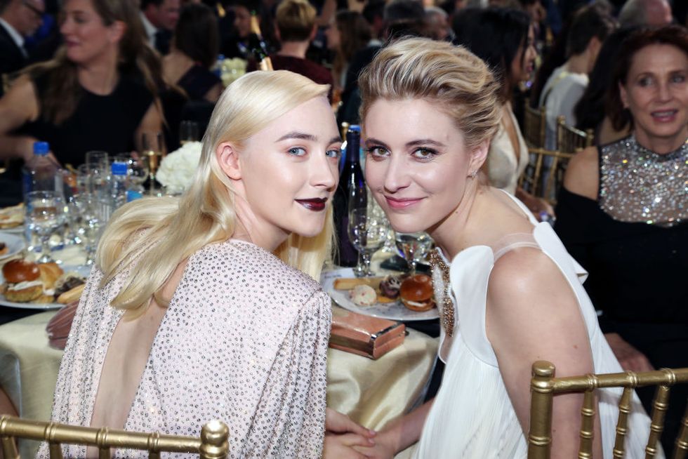 Saoirse Ronan e Greta Grerwig