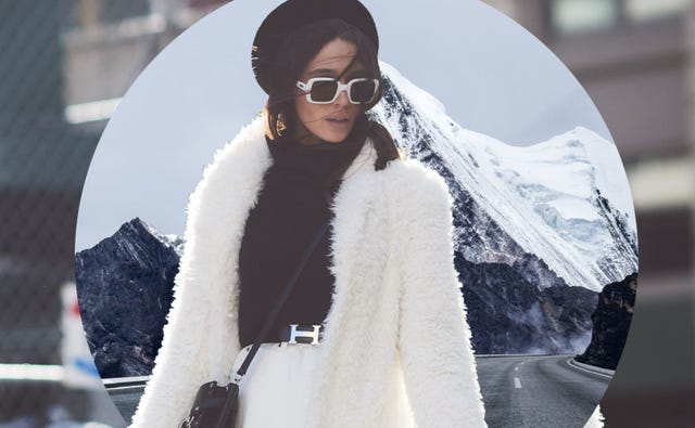 Eyewear, White, Sunglasses, Clothing, Street fashion, Fur, Fashion, Outerwear, Glasses, Cool, 