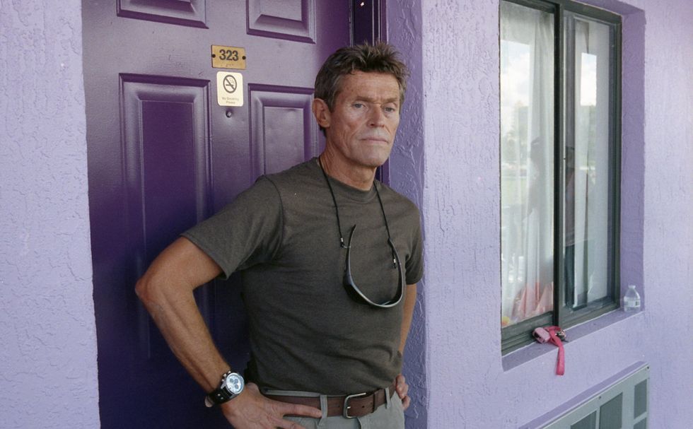 Willem Dafoe in The Florida project.