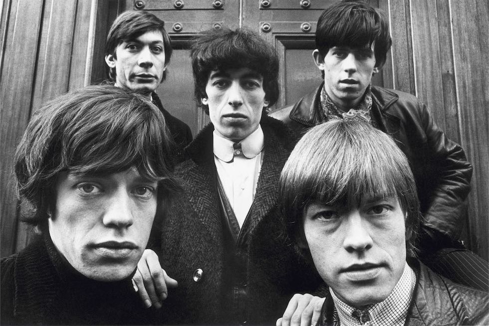 I Rolling Stones in Hanover Square, Londra 1964 © Terry O'Neill