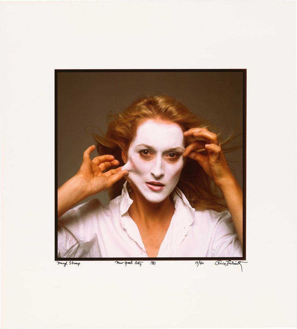 © Annie Leibovitz, Meryl Streep, New York City, 1981