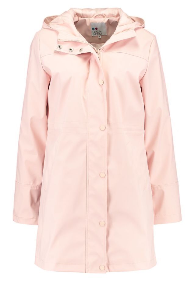 Clothing, Pink, Outerwear, Sleeve, Coat, Collar, Trench coat, Peach, Blouse, Jacket, 