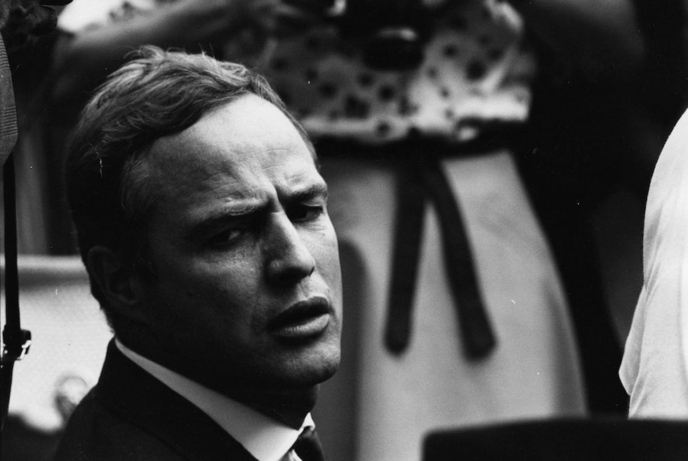 L'attore Marlon Brando alla Marcia per i diritti civili a Washington, 28 agosto 1963, Washington, D.C., USA