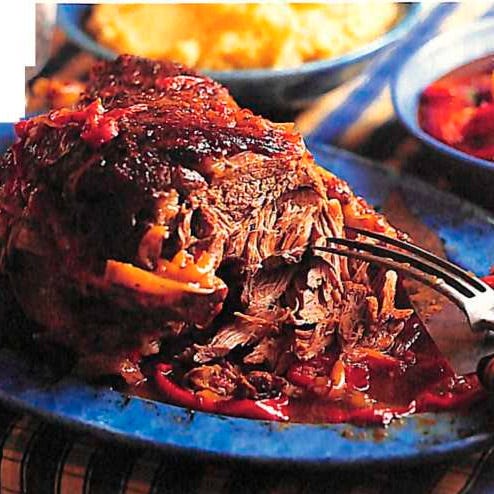Leg of lamb all'Abruzzese