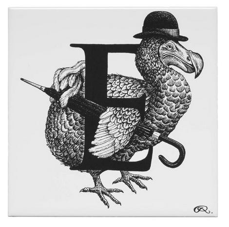 Organism, Bird, Beak, Art, Illustration, Black-and-white, Graphics, Drawing, Painting, Artwork, 