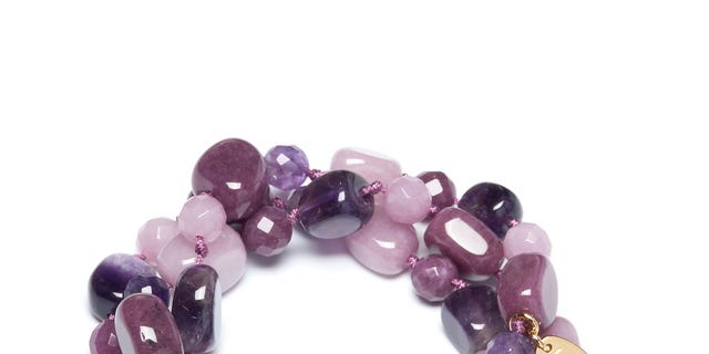 Brown, Violet, Purple, Lavender, Magenta, Pink, Fashion accessory, Natural material, Jewellery, Body jewelry, 