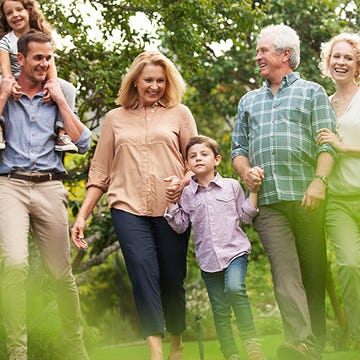 Hair, Smile, People, Trousers, Shirt, Happy, People in nature, Interaction, Love, Family, 