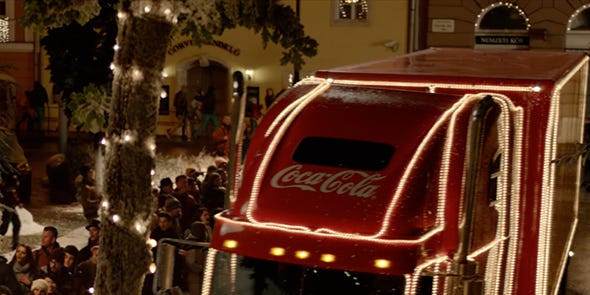 coca cola truck