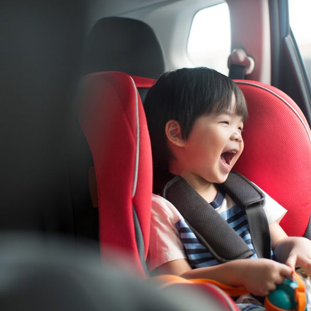 Child, Red, Baby in car seat, Car seat, Baby, Product, Skin, Toddler, Sitting, Vehicle, 