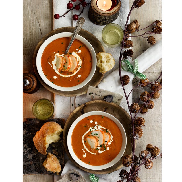 cheat's lobster bisque