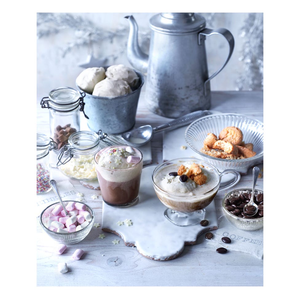 hot chocolate affogato