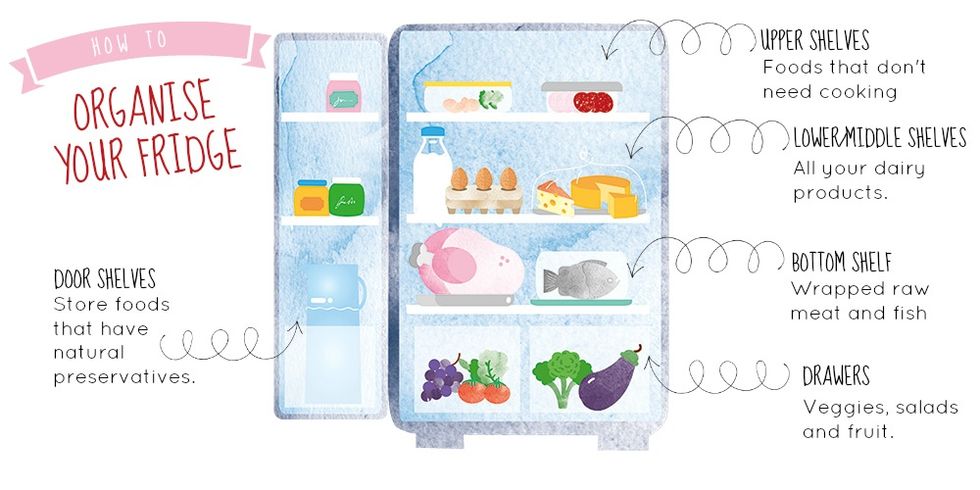 How to Organize a Fridge the Right Way