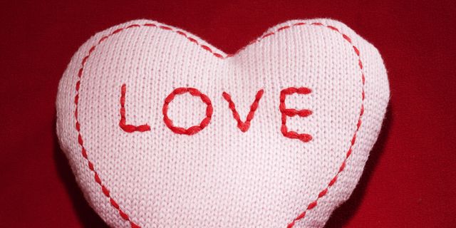 Heart, Love, Valentine's day, Organ, Heart, Embroidery, Human body, Textile, Stitch, Needlework, 