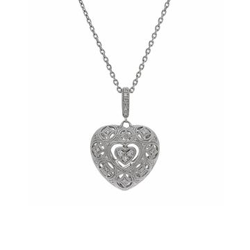 White, Pattern, Pendant, Fashion accessory, Style, Chain, Metal, Necklace, Locket, Jewellery, 