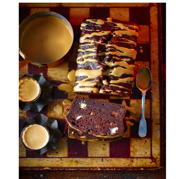 Triple chocolate banana bread