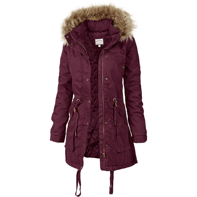 Clothing, Jacket, Sleeve, Textile, Outerwear, Coat, Magenta, Collar, Purple, Fur clothing, 