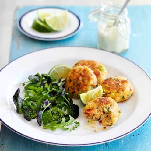 Cod Fish Cakes with Chilli and Coriander Sauce - Quinlan's Kerry Fish