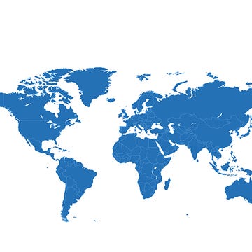 Blue, Azure, Electric blue, World, Map, 