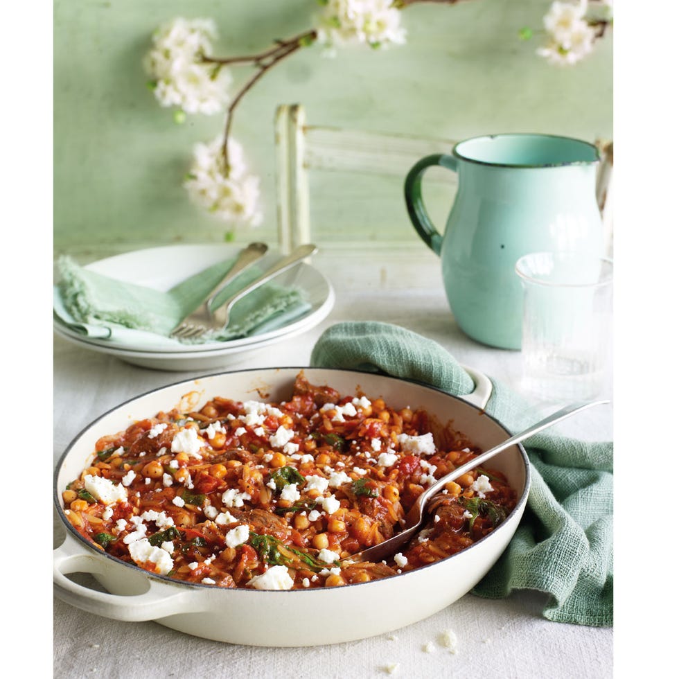 greek lamb with orzo
