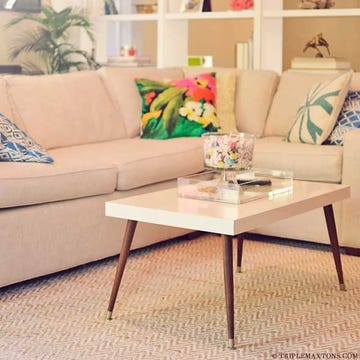 Room, Interior design, Living room, Table, Furniture, Home, White, Wall, Couch, Floor, 