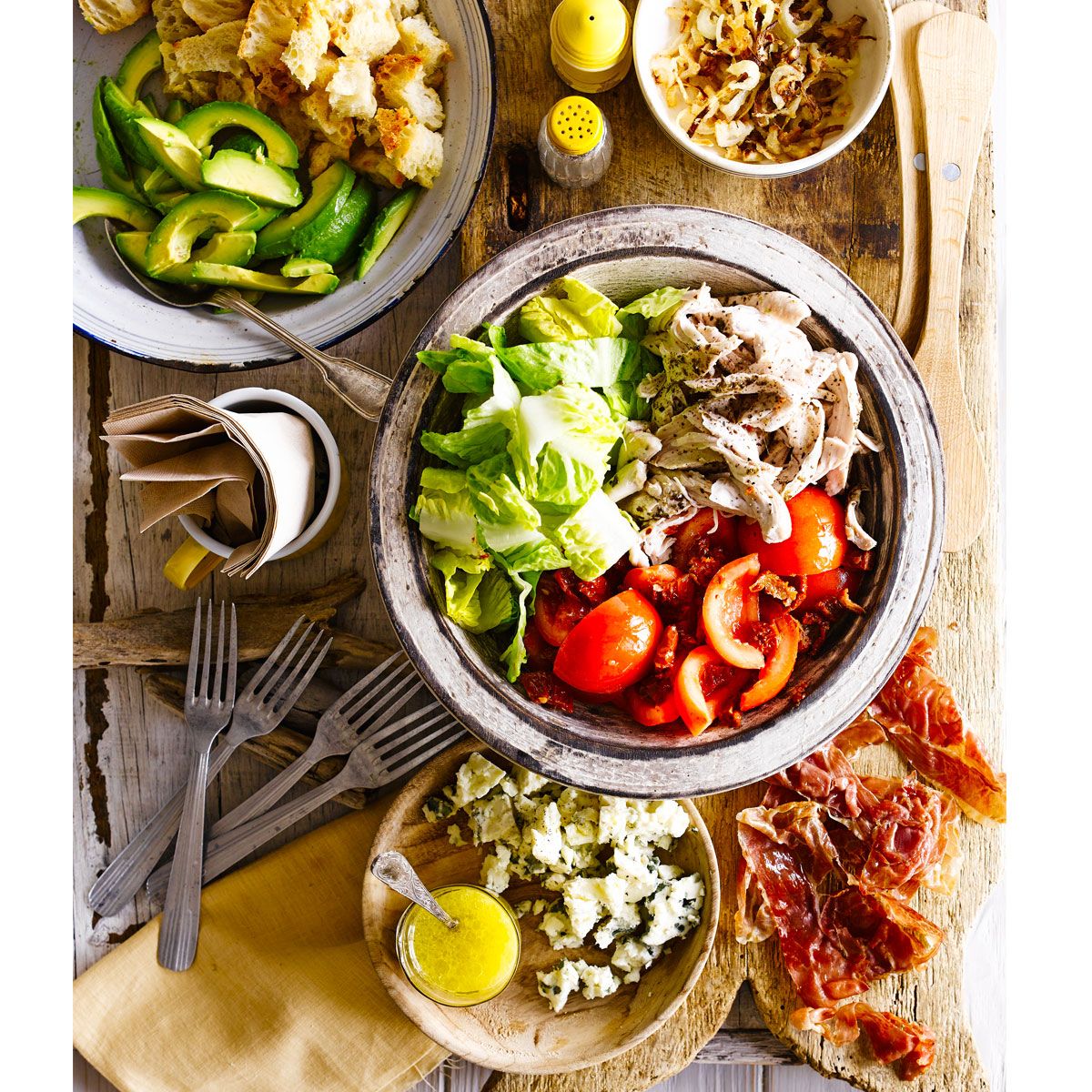 Turkey cobb salad