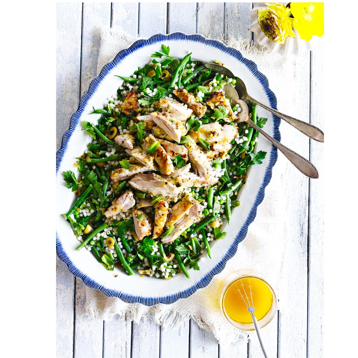 Lemon chicken couscous salad - chicken salad recipe