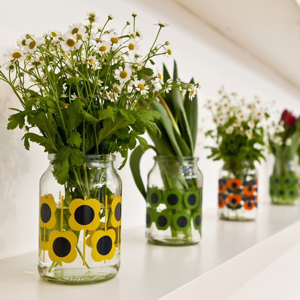 Yellow, Flower, Petal, Glass, Artifact, Vase, Bouquet, Cut flowers, Flowering plant, Still life photography, 