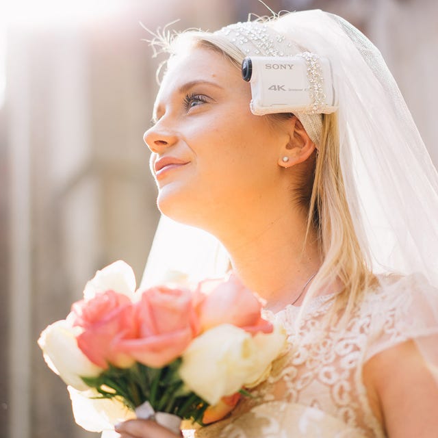 Petal, Skin, Forehead, Eyebrow, Bridal accessory, Bouquet, Bridal veil, Veil, Bridal clothing, Photograph, 