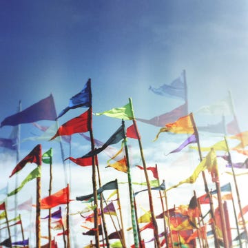 Daytime, Colorfulness, Flag, Pole, Summer, Sunlight, World, Morning, Wind, Gas, 