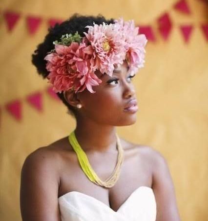 Unique Wedding Hairstyles with Flowers