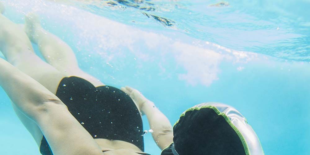 Jumping in the deep end: It's never too late to learn to swim