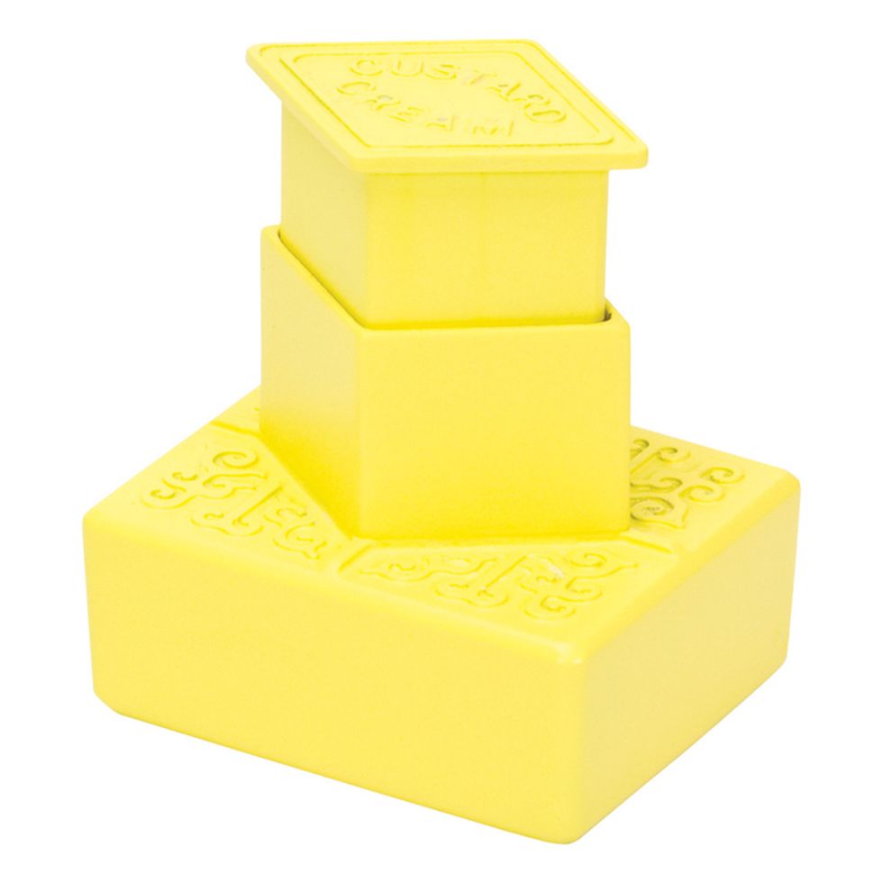 Yellow, Rectangle, Toy block, Plastic, Square, Cylinder, 