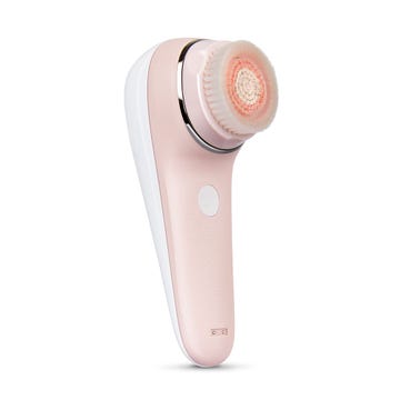 Pink, Peach, Beige, Silver, Synthetic rubber, Steel, 