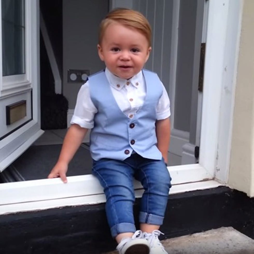 Ear, Eye, Sleeve, Shoulder, Standing, Joint, Jeans, Denim, Child, Baby & toddler clothing, 