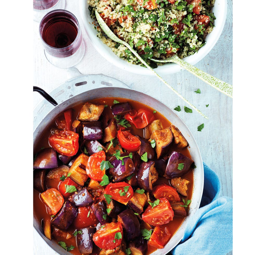 spicy aubergine stew