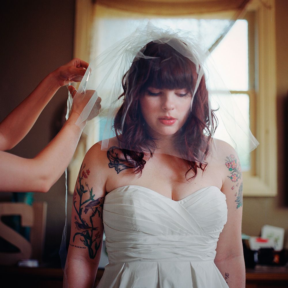 Pronovias  Morocco TattooEffect Back Lace Wedding Dress  Designer Bridal  Room