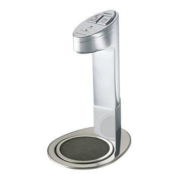 Product, Line, Home appliance, Small appliance, Metal, Technology, Circle, Kitchen appliance accessory, Silver, Cylinder, 