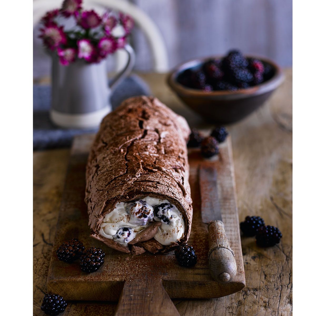 Pudding Pie Lane: Meringue Roulade With Chocolate