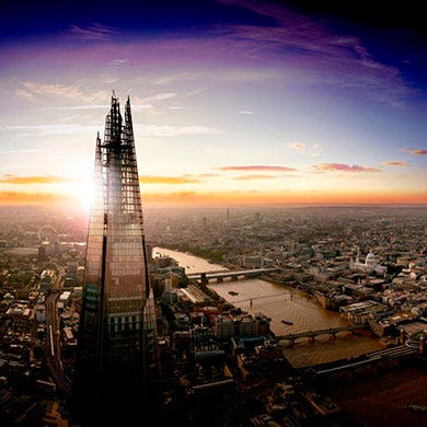 Sky, Urban area, City, Cloud, Metropolitan area, Metropolis, Dusk, Horizon, Tower, Cityscape, 