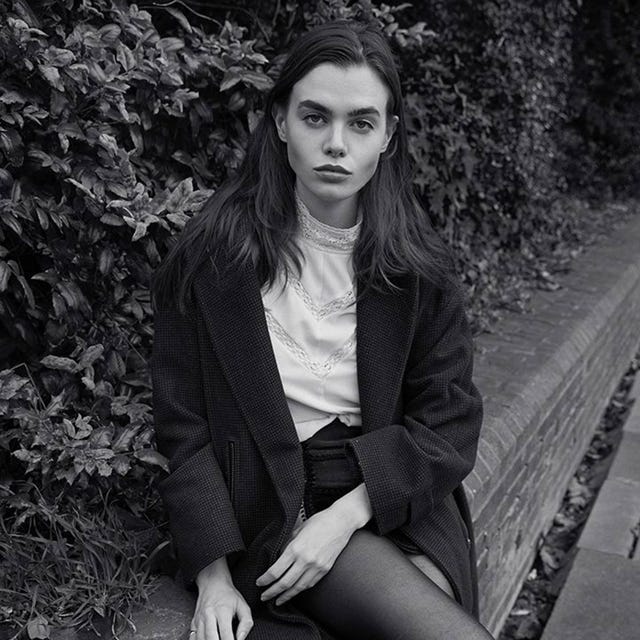 Mouth, Eye, Style, Monochrome, Blazer, Beauty, Street fashion, Jewellery, Jacket, Model, 