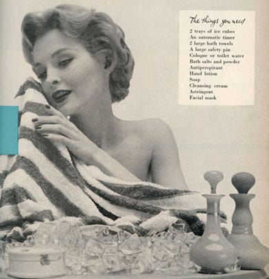Nose, Hairstyle, Eyebrow, Cup, Vintage clothing, Mug, Chest, Kitchen utensil, Poster, Retro style, 