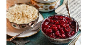 Spiced cranberry sauce