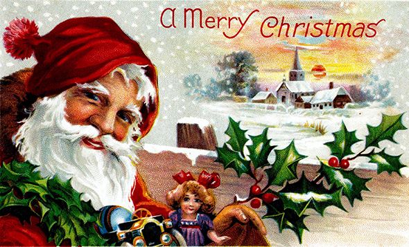 Fictional character, Santa claus, Holiday, Christmas eve, Illustration, Christmas, Beard, Facial hair, Doll, Toy, 