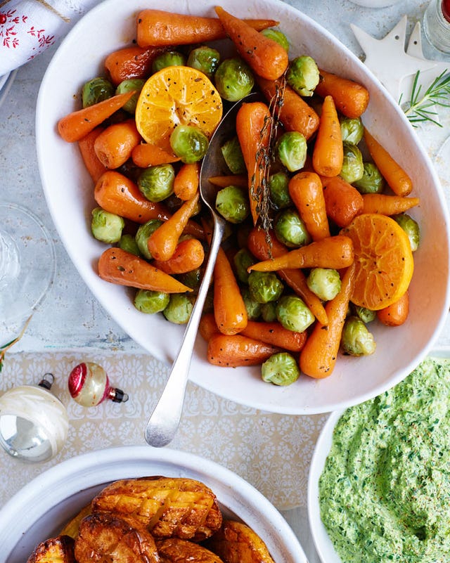 Parcel-baked sprouts and carrots best christmas side dishes best brussels sprouts recipes