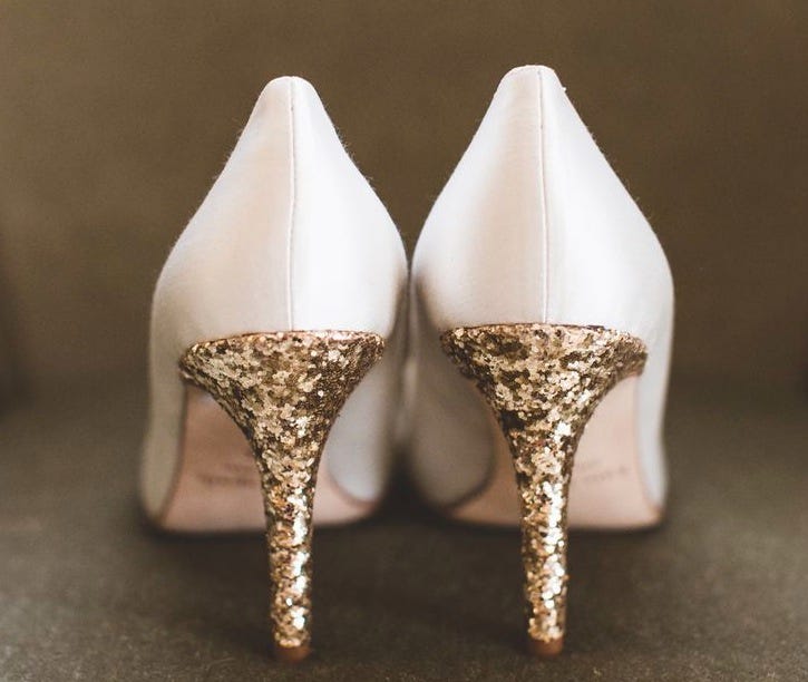 White, Natural material, Close-up, Beige, Bridal shoe, Tan, Still life photography, Metal, Silver, Dancing shoe, 