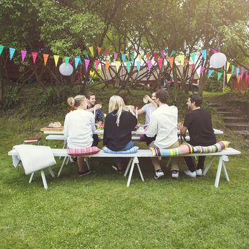 Table, Event, Community, Folding chair, Spring, Furniture, Recreation, Picnic, Party, Grass, 