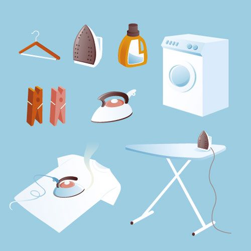 Ironing Day made Easy - Clean Laundry